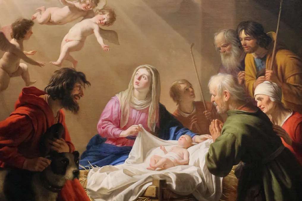 Adoration of the Shepherds by Gerard van Honthorst, 1632