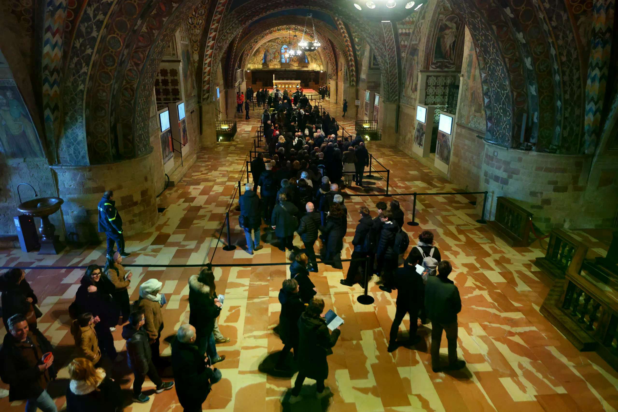 Images provided by the diocese of Assisi showing the inauguration of the ostension of St. Francis body. Credit: Diocese of Assisi