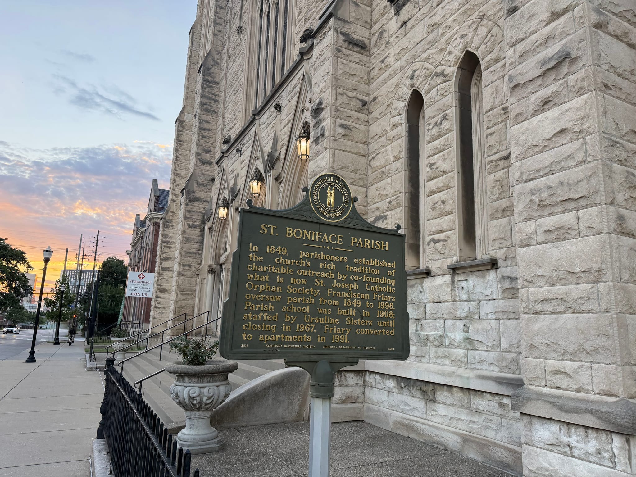 St. Boniface Church in Louisville, Kentucky (Credit: Zeale News)