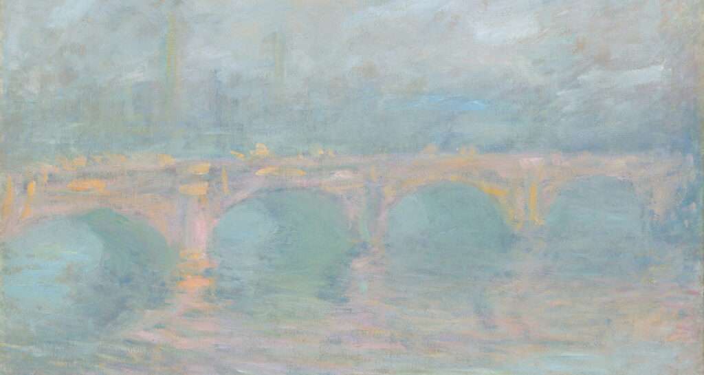 Waterloo Bridge, London, at Sunset by Claude Monet, 1904