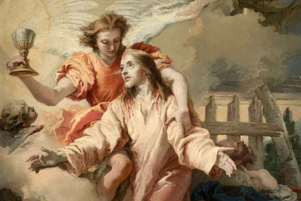 The Agony in the Garden by Giandomenico Tiepolo, 1772