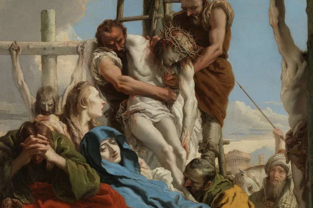 The Descent from the Cross by Giandomenico Tiepolo, 1772
